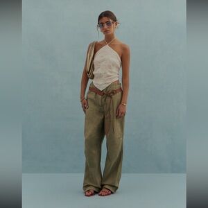 Kith Olive Wide-Leg Pants
